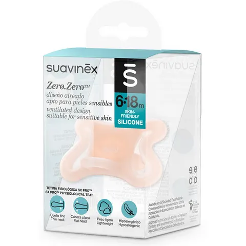 Suavinex Zero Physiological Teat dummy 6-18 m 1 pc – image 1