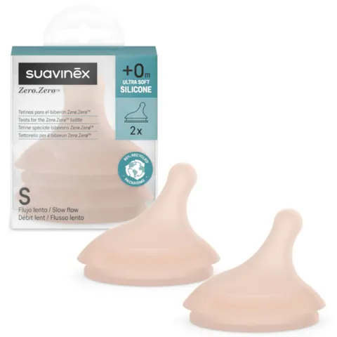 Suavinex ZeroZero Tetina Med Tam.S +0m – imagen 1