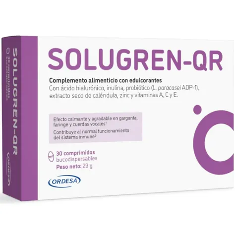 Ordesa Solugren-QR 30 Comprimidos – imagen 1