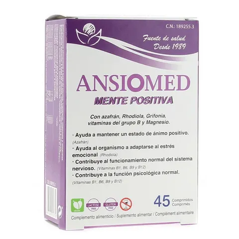 Ansiomed Mente Positiva 45 comprimidos – imagen 1