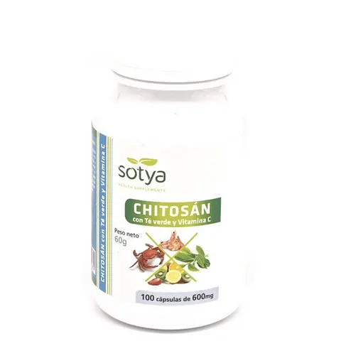 Sotya chitosan + te verde 100cap. – imagen 1