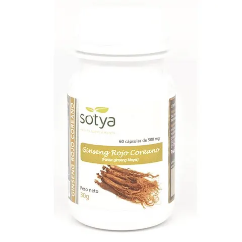 Sotya ginseng 60cap. - sotya – imagen 1