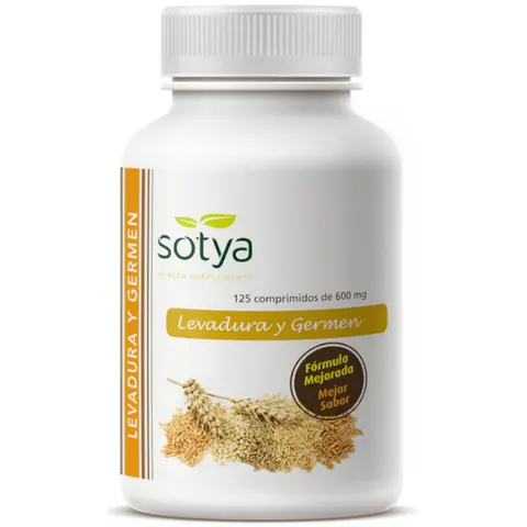 Sotya Levadura y Germen 125 comprimidos – imagen 1