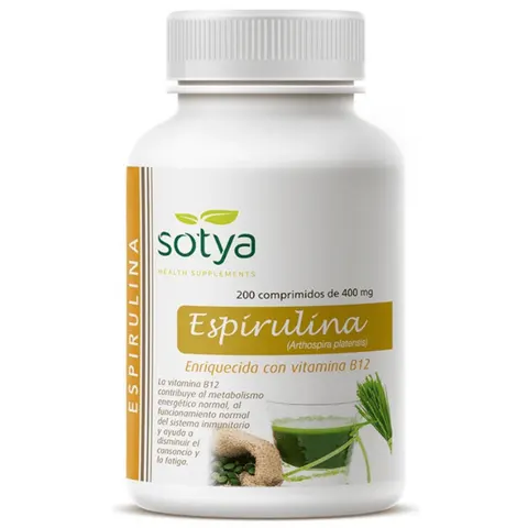 Sotya espirulina 200comp. – imagen 1