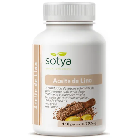 Sotya Aceite de Lino 710mg 110 cápsulas – imagen 1