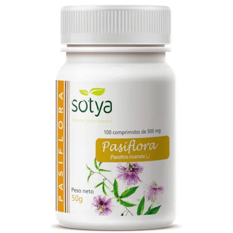 Sotya Pasiflora 500mg 100 comprimidos – imagen 1