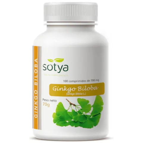 Sotya GINKGO BILOBA 100 Tabs – imagen 1