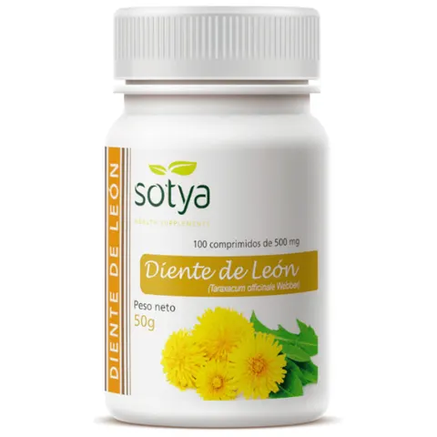 Sotya Diente de León 500mg 100 comprimidos – imagen 1