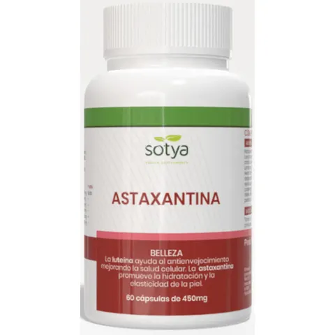Sotya astaxantina 450 mg 60 cap – imagen 1