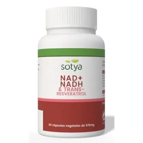 Sotya Nad+ & Trans-Resveratrol 60 Cápsulas – imagen 1