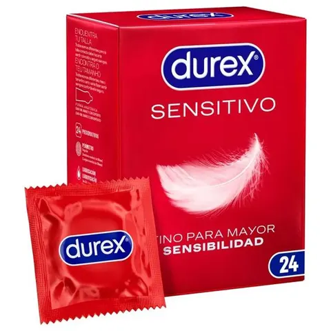 Durex Sensitivo Suave 24 unds – imagen 1