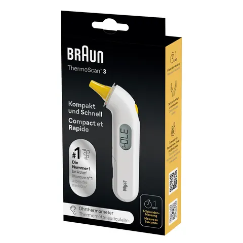 Termómetro de oído ThermoScan 3 - BRAUN – imagen 1