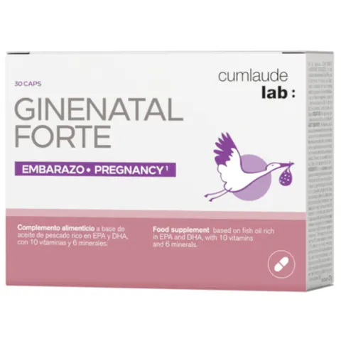 Cumlaude Lab Ginenatal Forte 30 Cápsulas – imagen 1