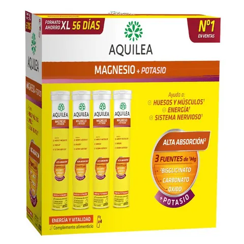 Aquilea Magnesio + Potasio 56comp – imagen 1