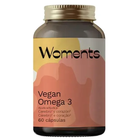 Woments Vegan Omega 3 60 Cápsulas – imagen 1