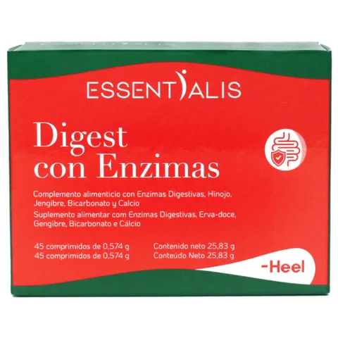 Essentialis Digest con Enzimas 45 Comprimidos – imagen 1