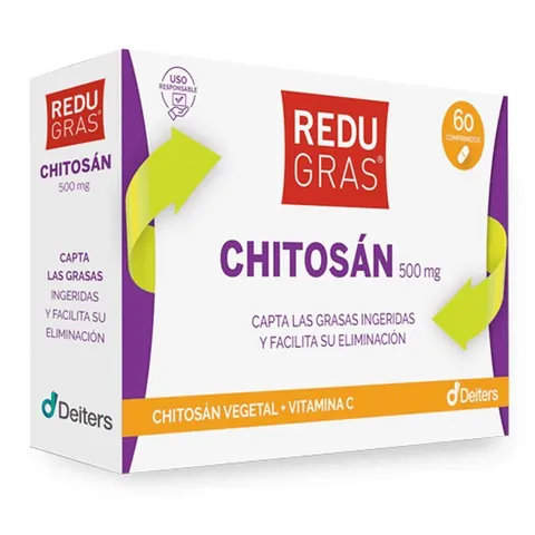 Redugras Chitosan Vegetal 60 Comprimidos – imagen 1