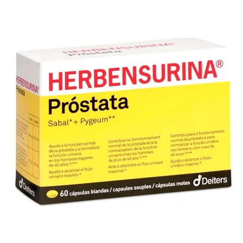 HERBENSURINA ® Próstata 60caps – imagen 1