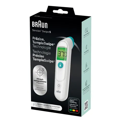 BST200 TempleSwipe Fieberthermometer – weiss – Bild 1