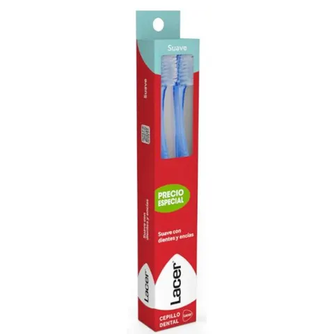 Lacer Cepillo Dental suave pack 2 u – imagen 1