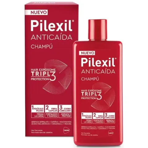 Pilexil Champú Anticaída Triple 450ml – imagen 1