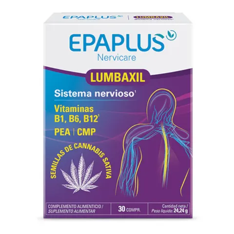 Epaplus Nervicare Lumbaxil 30 Comprimidos – imagen 1