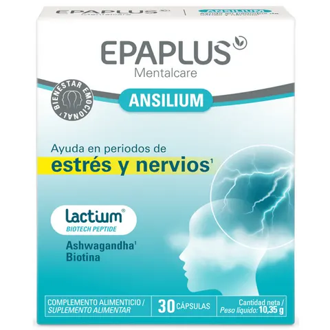 Epaplus Mentalcare Ansilium 30 Cápsulas – imagen 1