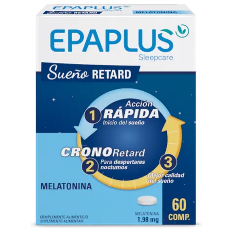Epaplus Sleepcare Sueño Retard 60 comprimidos – imagen 1