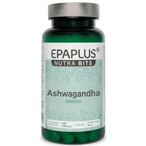 Epaplus Nutra Bits Ashwagandha 100 Cápsulas – imagen 1