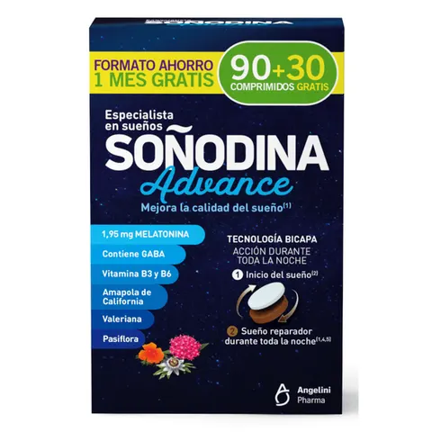 Soñodina Angelini Advance 120 caps – imagen 1
