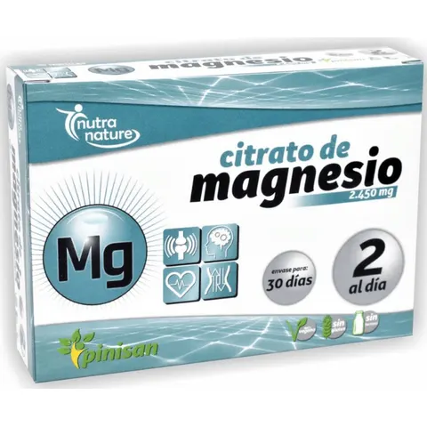 Pinisan Citrato de Magnesio 60 Comprimidos – imagen 1