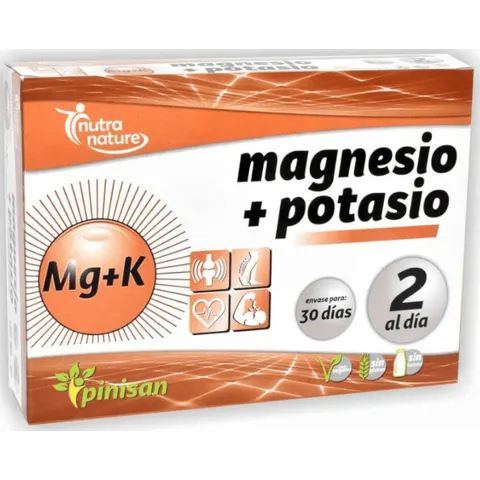 Pinisan Magnesio + Potasio 60 Comprimidos – imagen 1