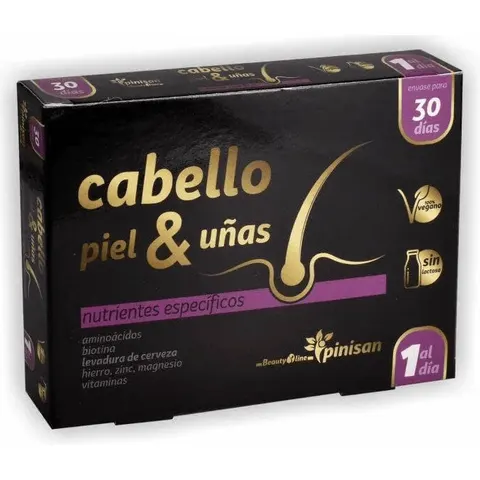Pinisan Cabello Piel & Uñas 30 Caps – imagen 1