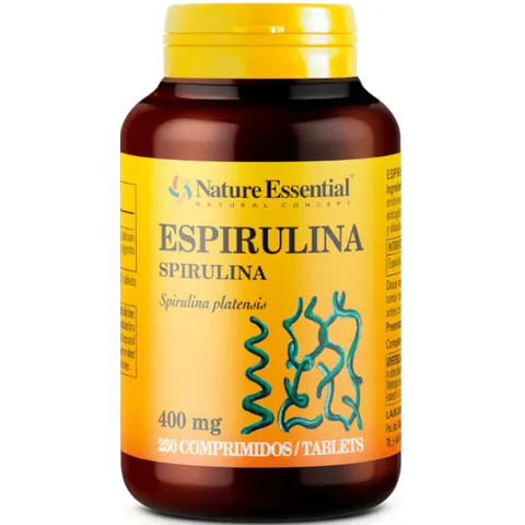 Nature Essential Espirulina 250 comp – imagen 1