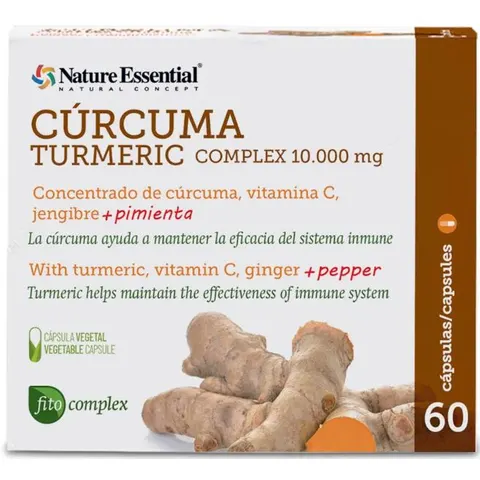Nature Essential Cúrcuma Complex 60caps – imagen 1