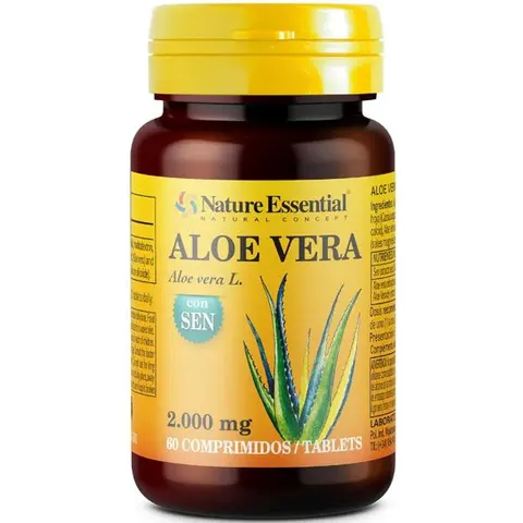Nature Essential Aloe Vera Sen 60 Tabs – imagen 1