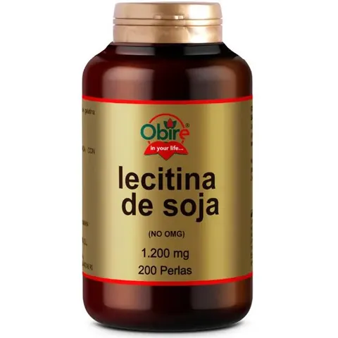 Obire LECITINA SOJA 1200MG 200 Perlas – imagen 1