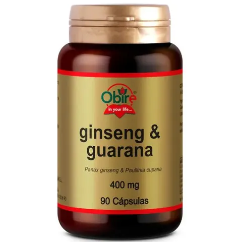 Obire Ginseng&Guaraná 90 caps – imagen 1