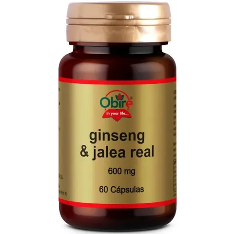 Obire ginseng y jalea real 60cap. – imagen 1