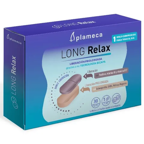 Plameca Long Relax 30 Comprimidos – imagen 1