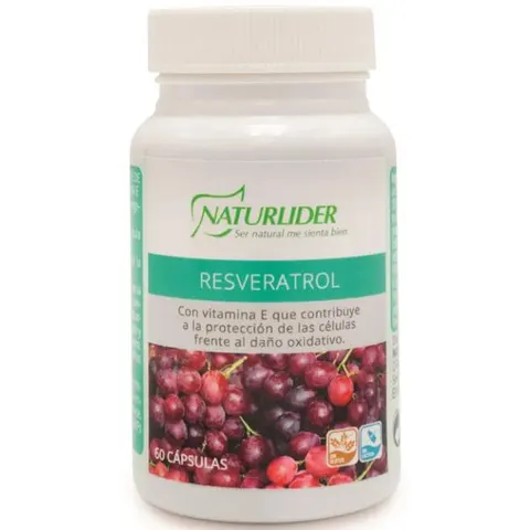 NATURLIDER Resveratrol 60 Vcaps – imagen 1