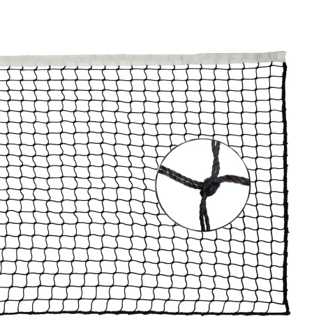 Red De Padel Malla Doble Completa – Negro – imagen 1