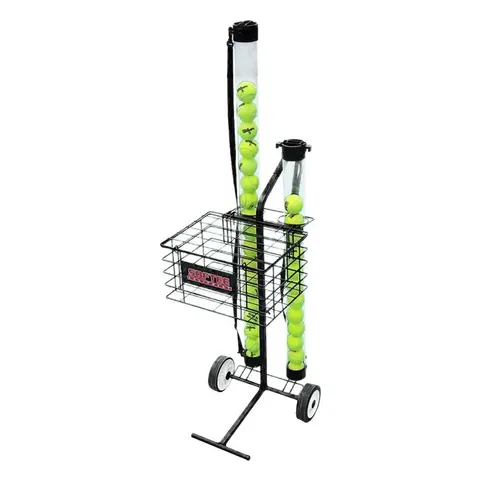 Carro Portapelotas Softee 80 Pelotas Negro – imagen 1
