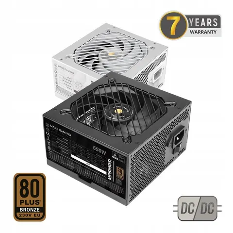Mars Gaming MPB550SI - 550W - Ventilador 12cm - 80 Plus Bronze – imagen 1