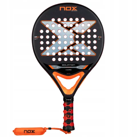 Pala de Pádel Nox Equation Hard Advanced – Naranja – imagen 1