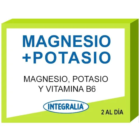 Integralia Magnesio + Potasio 60 Cápsulas – imagen 1