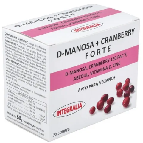 Integralia D-manosa Cranberry 20 Sobres – imagen 1