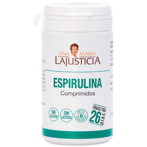 Ana Maria Lajusticia Spirulina 160comp – imagen 1