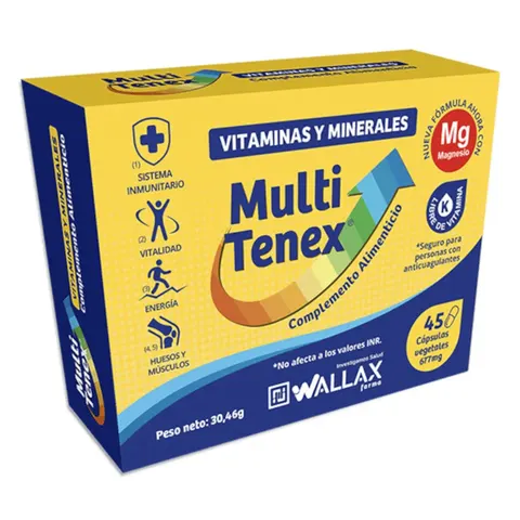 WALLAX Multitenex 40 caps – imagen 1
