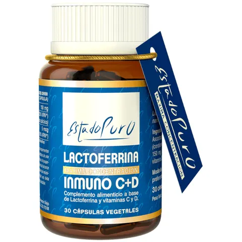 Tongil lactoferrina inmuno c+d 30cap. – imagen 1